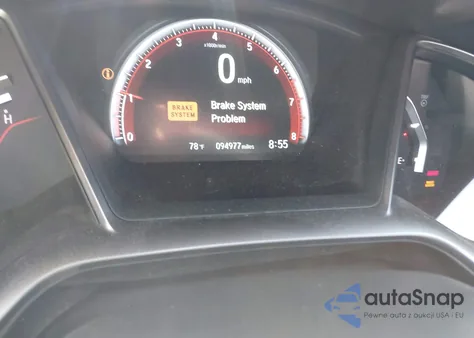 2018 Honda Civic Si z USA, uszkodzony, nr VIN 2HGFC1E59JH703722